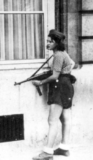 레지스탕스 대원 시몬 세구앵(Simone Segouin)