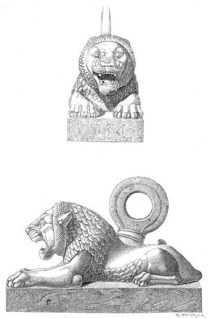 니네베 청동 사자상