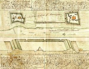 Redoutes Sud et Nord 1775