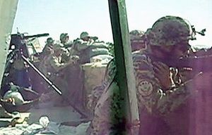 2009년 북부 아프가니스탄에서 작전 중인 독일 ISAF 군인