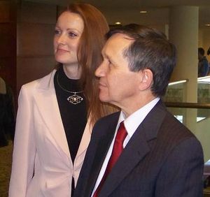 2008년 데니스 쿠시니치와 엘리자베스 쿠시니치