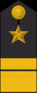 Schulterklappe Dienstanzug Marineuniformträger (Truppendienst)