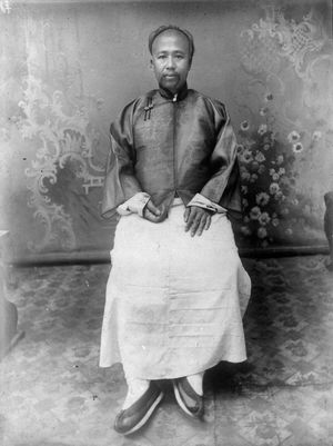 캉유웨이(Kang Youwei), 1920년경