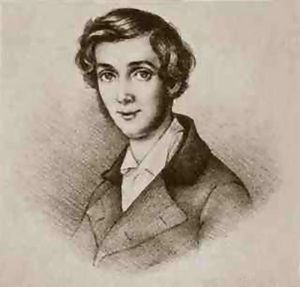 폰타네, 23세. 게오르크 프리드리히 케르스팅의 그림