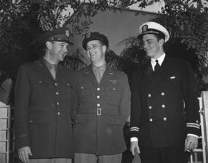 C. R. 스미스 장군, 엘리엇 루스벨트와 FDR Jr. 카사블랑카 회담, 1943년