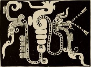 수련이 있는 마야 도상학