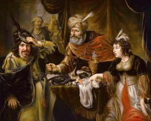 요하네스 스필베르크 2세의 에스더의 연회, 1644년경