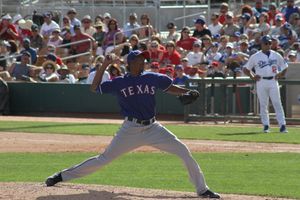 텍사스 레인저스 시절(2011년 3월 15일)