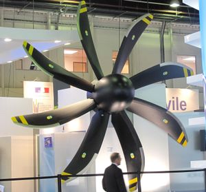 2009년 파리 에어쇼에서 A400M용 해밀턴 선드스트랜드 프로펠러