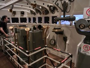 전함 야마토의 함교 복원 모형