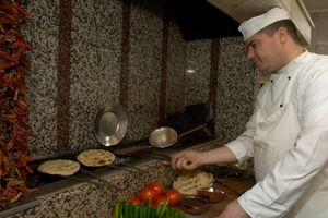 마니사 케밥 조리