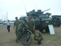 제2정찰대 및 87식 정찰 장갑차