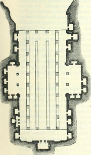 5번 굴(마하와라 굴) 평면도
