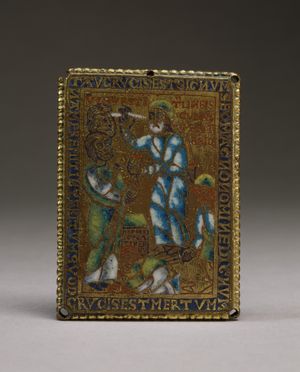 12세기 중반 플랑드르의 구리 세공품으로, 에제키엘 9장 2-7절에 나오는 '타우' 표시에 대한 에제키엘의 환상을 묘사하고 있다. 이 작품은 월터스 미술관에 소장되어 있다.