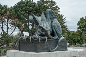 궬프 대학교의 상징이자 마스코트인 그리핀.