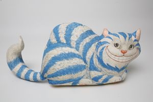 인디애나폴리스 어린이 박물관의 체셔 고양이 봉제 인형