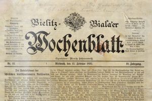 19세기 후반 독일 신문으로 제목은 "비엘스코비아와 주간지"로 번역된다.