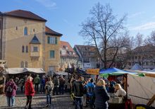 에슬링겐 암 네카어의 크리스마스 마켓・중세 시장