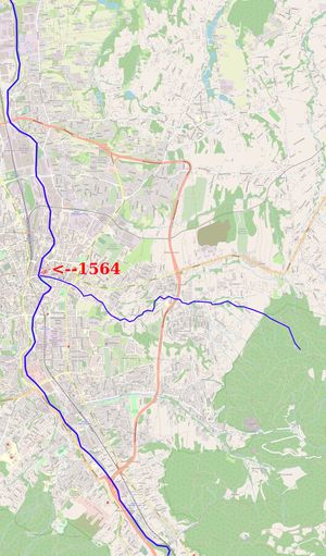 수 세기에 걸친 비아와 영토 확장