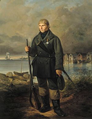 할코카리 전투에서 코콜라를 방어한 마츠 칸코넨.