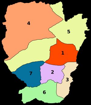 나마 주의 구획도