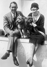 잭 픽포드와 마릴린 밀러, 1924년경