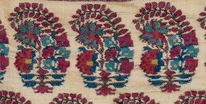 고대 카슈미르 도찰라 숄의 보테