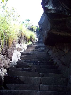 자말라바드 요새 경로. 망갈로르 가톨릭 신자들이 세링가파탐으로 이동할 때 이 경로를 이용했다.