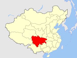 사천총독 관할 구역 (1911년)