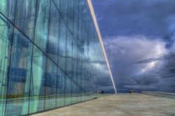 오슬로 오페라 하우스 외부