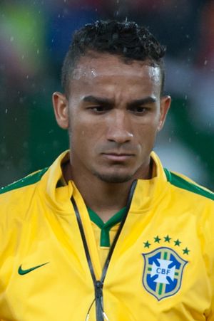 2014년 브라질에서 활약하는 다닐루