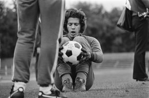 레앙, 1974년 월드컵 훈련 중