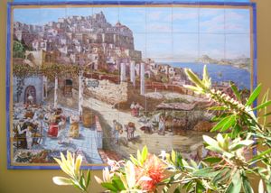 1800년 포추올리, 포추올리의 마졸리카