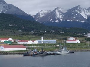 우수아이아의 아르헨티나 해군 군함