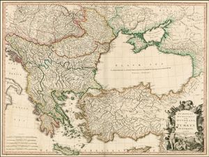 1795년 루멜리아 지도