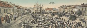 1908년의 시장 광장