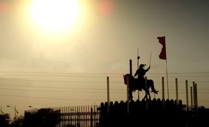 칼리안의 Durgadi 요새 입구