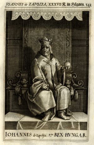 헝가리의 국왕 서포여이 야노시(Nádasdy Mausoleum, 1664)