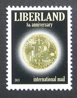 리버랜드가 2023년에 발행한 우표.