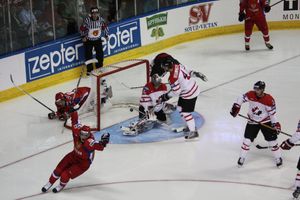 알렉산드르 세민의 2008년 IIHF 세계 선수권 대회 결승전(2008 IIHF World Championship final) 첫 골