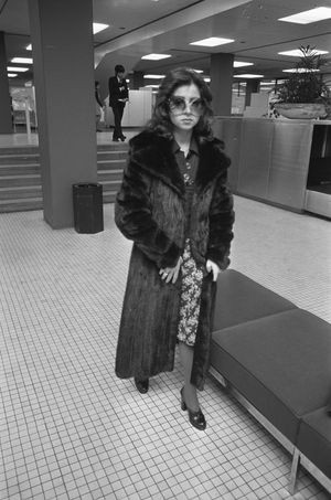 1973년 암스테르담 스히폴 공항의 비키 레안드로스