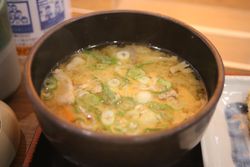 네기가 들어간 톤지루