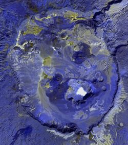 에미쿠시 칼데라, ASTER