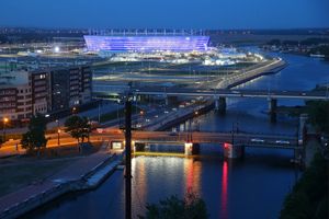 저녁의 로스텍 아레나