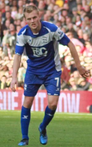 2010년 버밍엄 시티에서 뛰는 라르손