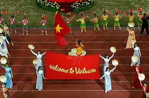 2003년 판의 개최국인 베트남의 문화 공연