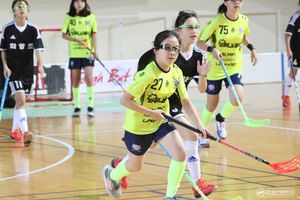 플로어볼 고글 경기 착용