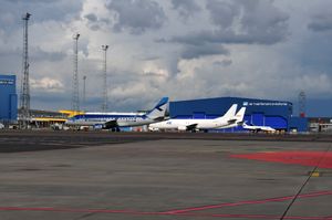 탈린 공항(2014)의 Magnetic MRO (구 에어 유지보수 에스토니아)의 주요 유지보수 격납고