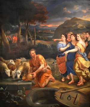 이드로의 딸들, 테오필 함멜 그림, c. 1850