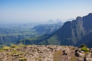 북 곤다르의 시미엔 산